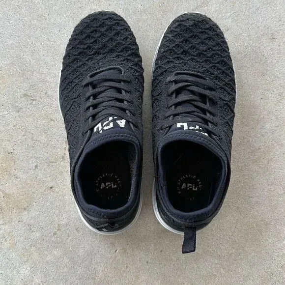 APL Women's TechLoom Phantom Propelium Sneakers Black Women’s Size 7 - Picture 7 of 12